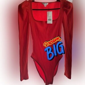 Miss Selfridge bodysuit, red and sexy! Discount ended.​​​